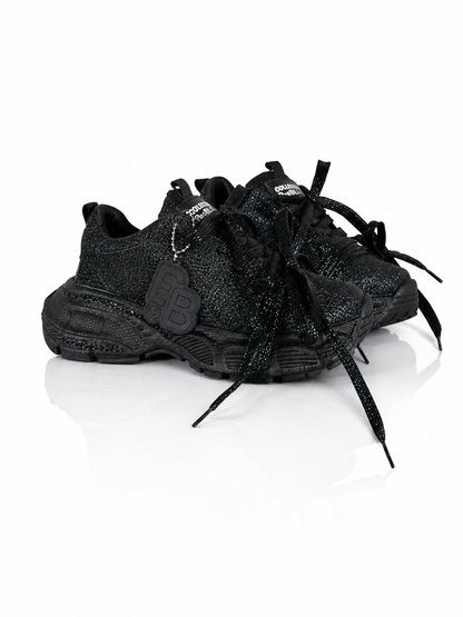 Glam black to black