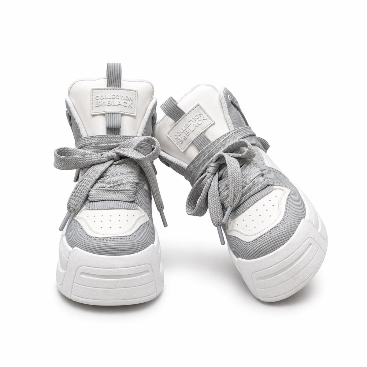 BOTA MADONNA BLANCO GRIS